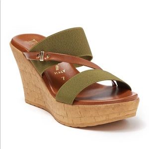Italian Shoemakers Topanga Wedge Heel Sandal